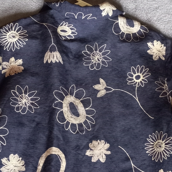 Via Seta Silk and Linen Jacket - Picture 8 of 16